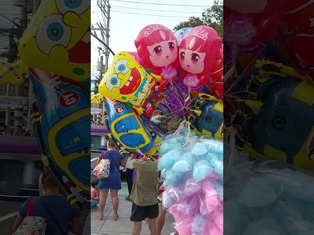 BALOONS& COTTON CANDY? PERFECT PASALUBONG PARA SA ANAK NYO DIBA MGA GAR???#shorts #short