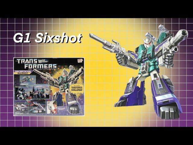 G1 Sixshot - Decepticons Headmasters Collection
