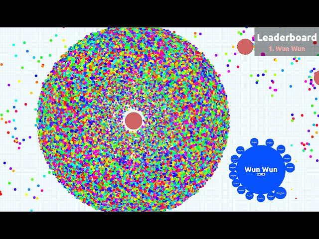 Agar.io - 88k Score on an empty Experimental Server