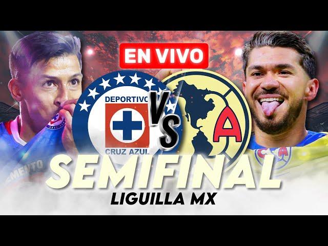 ¡EL PARTIDO DEL SIGLO! CRUZ AZUL 3-4 AMÉRICA  EN VIVO | SEMIFINAL VUELTA ¡SÓLO ES NARRACIÓN!