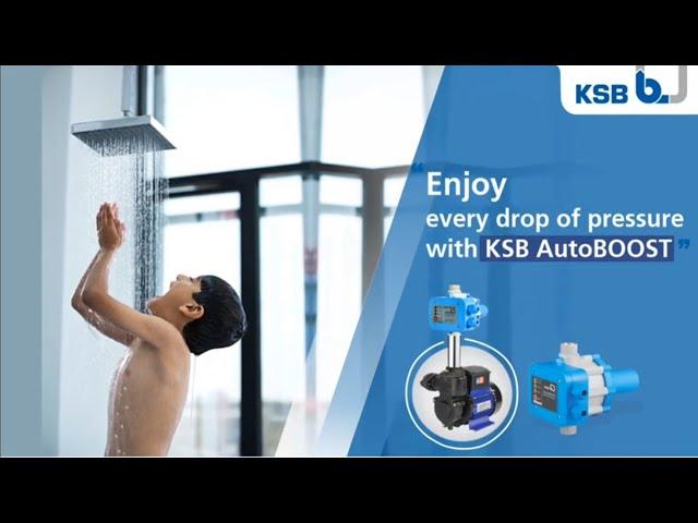 KSB AUTOBOOST | KSB PUMP | PRESSURE CONTROLLER |BEST AUTOMATIC PRESSURE CONTROLLER SWITCH WATER PUMP