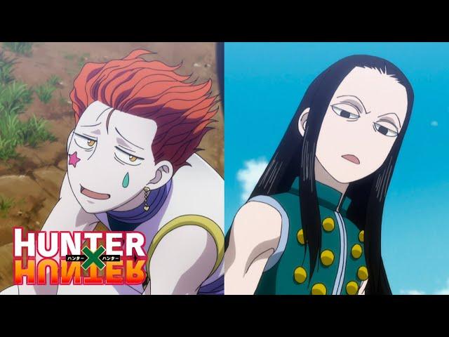 Hunter x Hunter | Лучшие моменты с Хисокой и Иллюми