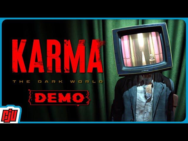 Dystopian Bureaucracy | KARMA The Dark World Demo | Indie Horror Game