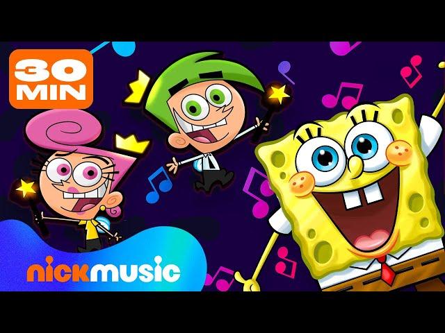 Best Nick Animation Songs! Hits from SpongeBob, Loud House & More! 30 Minutes | Nick Music