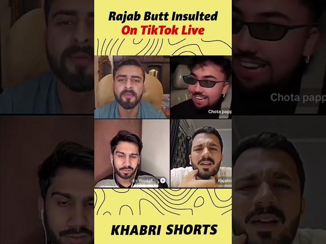 Rajjab Butt Fight on TikTok Live