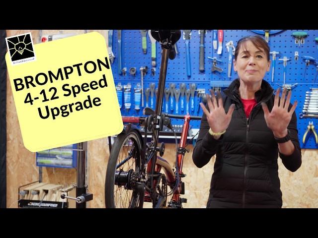 Brompton 4 to 12 speed upgrade