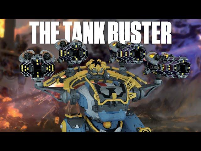 Bagliore Turns into a Rocket Firing TANK BUSTER War Robots Bagliore Gameplay