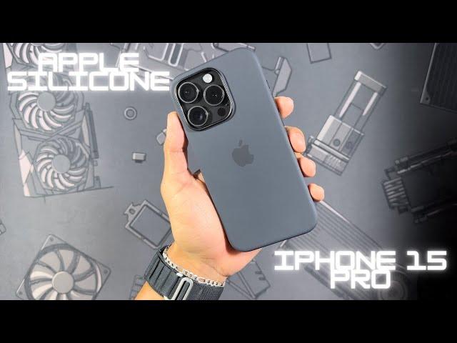 Apple Silicone Case Unboxing & Review - iPhone 15 Pro - Do You Use Apple Cases??