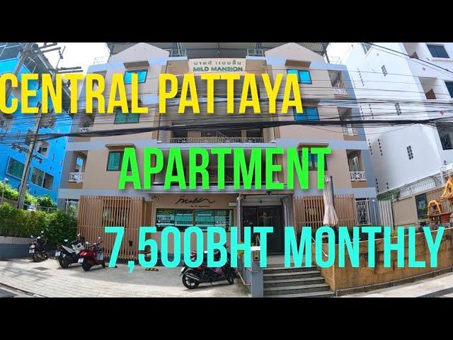 GREAT VALUE CENTRAL PATTAYA APARTMENT 7,500BHT MONTHLY Mild By R’s Mansion *Details In Description*