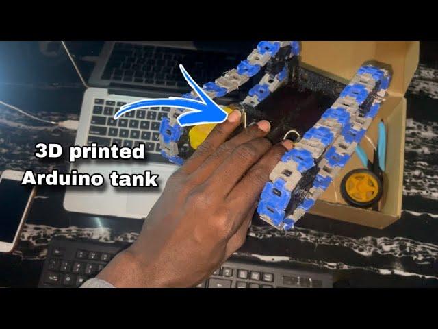 3D printed Arduino tank #3dprinting #arduino #arduinoproject #solidworks #cnc