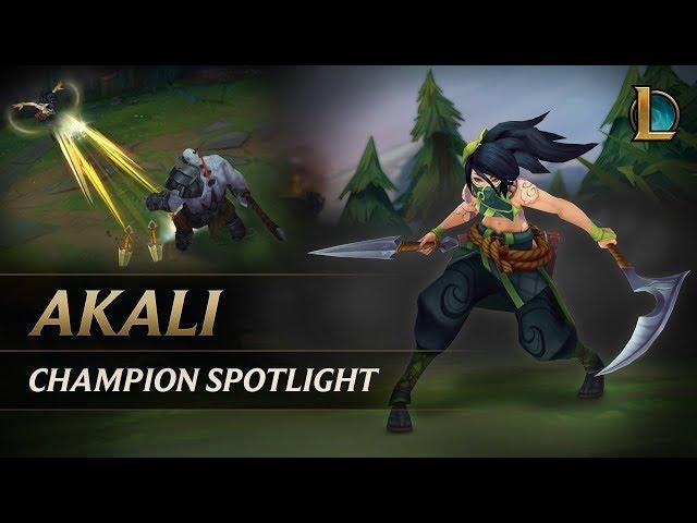 Akali Champion Spotlight | Gameplay - League of Legends