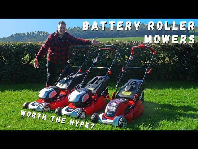 Are They Worth It? 40v & 80v Battery Powered Roller Mowers From COBRA