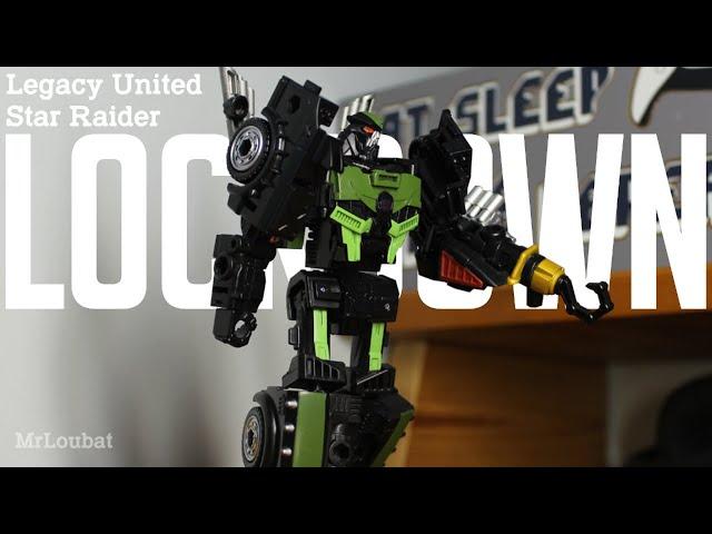 Transformers Legacy United Star Raider Lockdown | MrLoubat Review No. 55