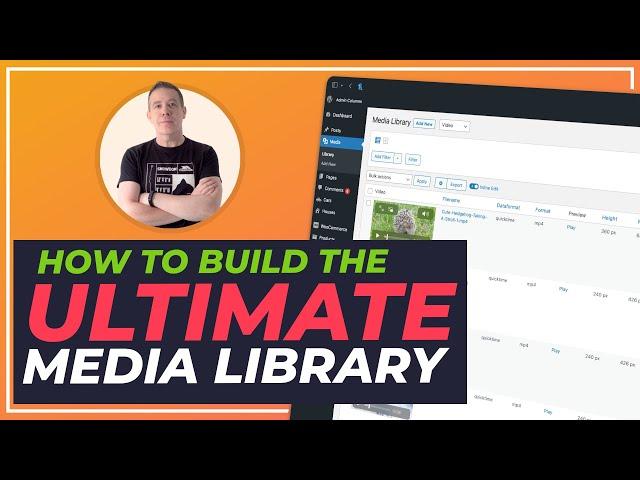 Build The Ultimate WordPress Media Library | Admin Columns Pro