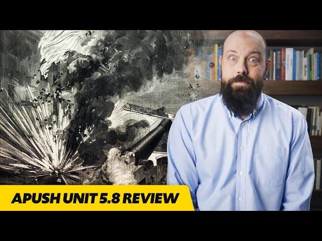 MILITARY Conflict in the CIVIL WAR [APUSH Review Unit 5 Topic 8] Period 5: 1844-1877