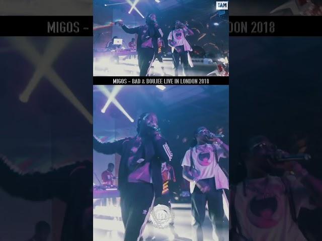 Migos - Bad & Boujee Live in London 2018 ! *FULL VIDEO LINK IN DESCRIPTION* #shorts