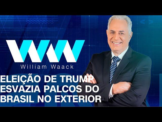 WW - ELEIÇÃO DE TRUMP ESVAZIA PALCOS DO BRASIL NO EXTERIOR - 11/11/2024