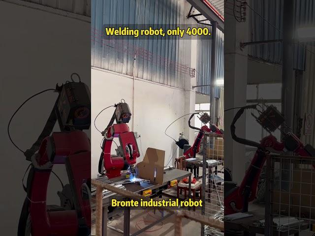 Bronte welding robot, only 4000.#factory #machine #industrial #robotics #vietnam