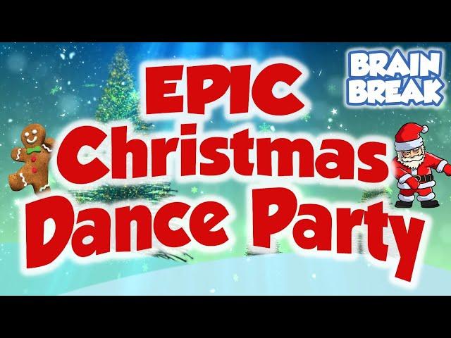 Christmas Freeze Dance | Christmas Brain Break | Just Dance | GoNoodle Inspired