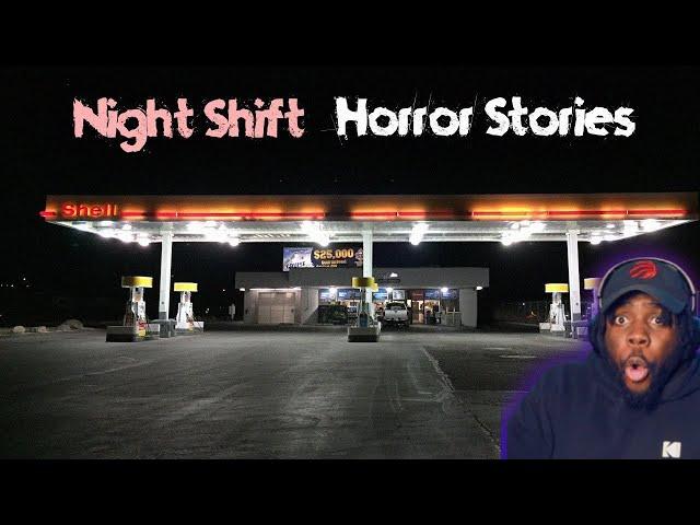 3 Scary TRUE Night Shift Horror Stories by Mr. Nightmare REACTION!!!