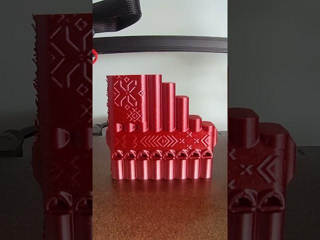 Whistle Pan flute - 3D Print Time lapse (Ender 3 S1 Pro)