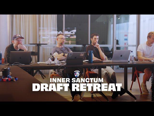 What do AFL Recruiters discuss? | Look Inside the Bulldogs 2024 Draft retreat