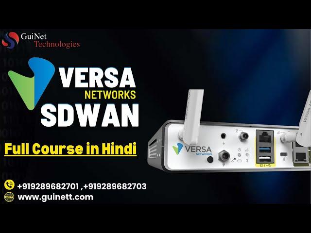 Versa SDWAN--Full Course