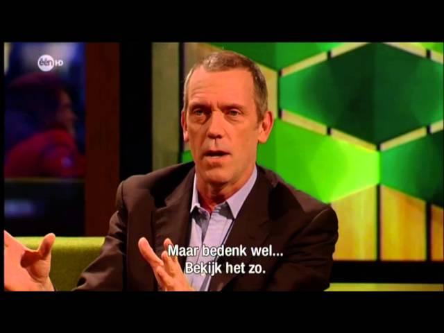 Hugh Laurie on Belgians