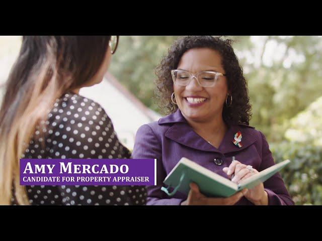 Vote Amy Mercado for Orange County Property Appraiser