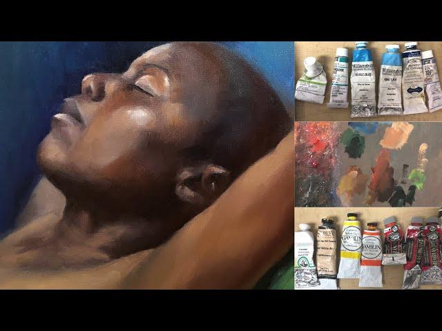 How to Paint Dark Skin Tones from Life in Oil Demo