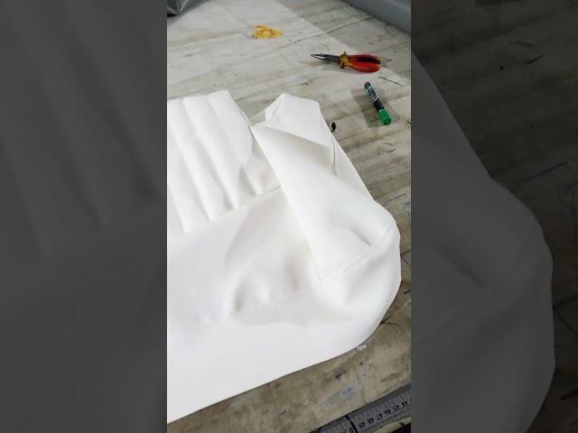Вертикальный диван катера под ключ.