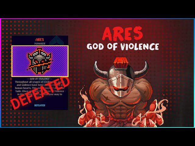 How to beat ARES, THE GOD OF VIOLENCE - Stay Calm Achievement [Neon Abyss]