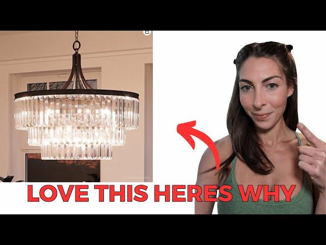 Modern Chandelier Review Urban Ambiance Luxury Crystal Ceiling Fixture from Amazon