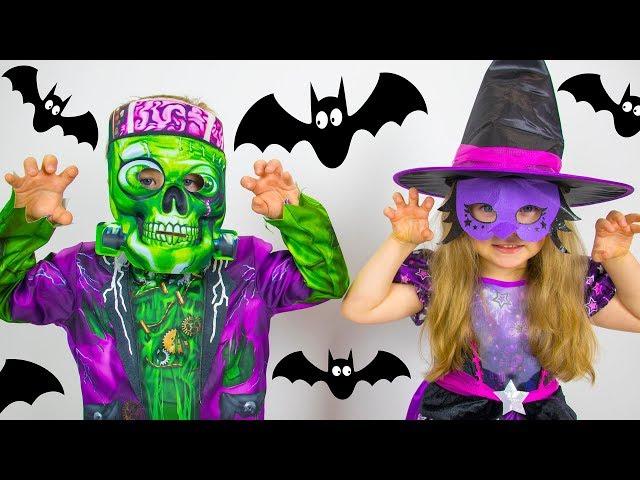 Halloween compilation for kids from Gaby and Alex