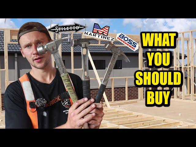 Choosing the BEST Titanium Hammer for Carpentry!