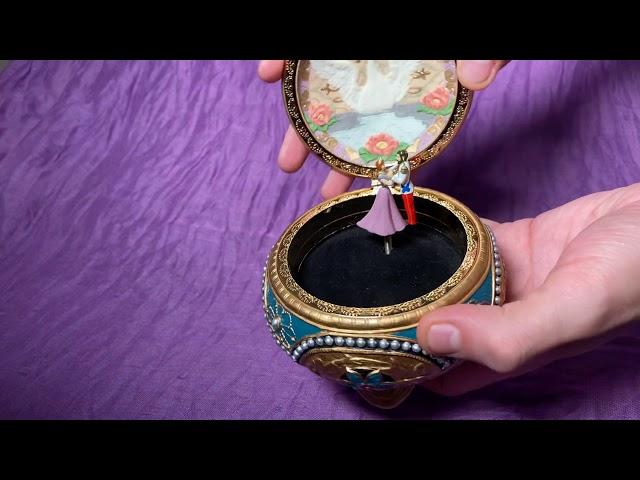 San Francisco Music Box - Once Upon A Dream - Nicholas and Alexandra (Anastasia) Hinged Trinket Box