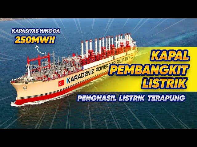 Alternatif Energi Pulau Terluar -  Kapal Pembangkit Listrik