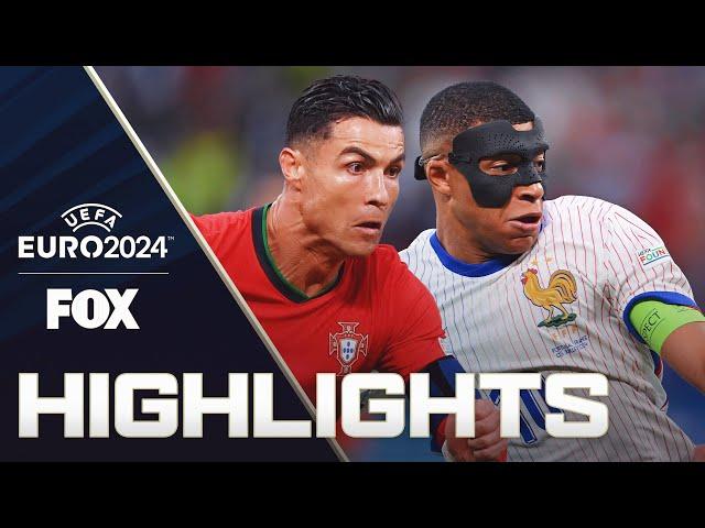 Portugal vs. France Highlights | UEFA Euro 2024 | Quarterfinals