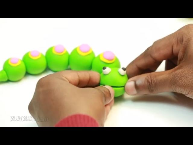 Kidu Kidu Kids Channel | Fun & Learn Play Doh Surprise Eggs Kid Animated Songs  Learn Alphabets