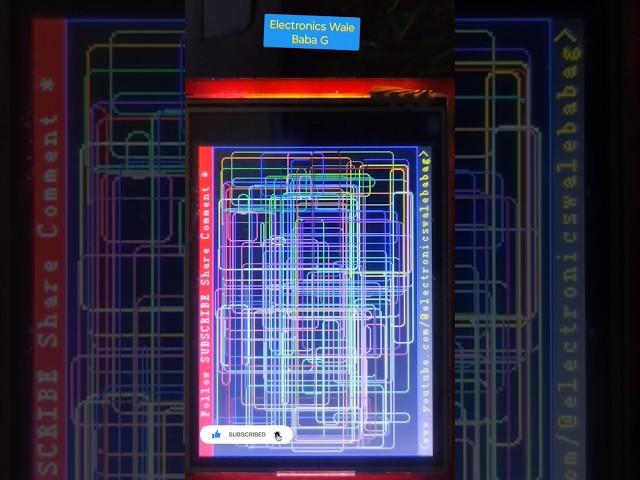 2.4 Inch TFT Touch Screen interfacing With Arduino Uno | 2.4 TFT Touchscreen Arduino Projects #diy