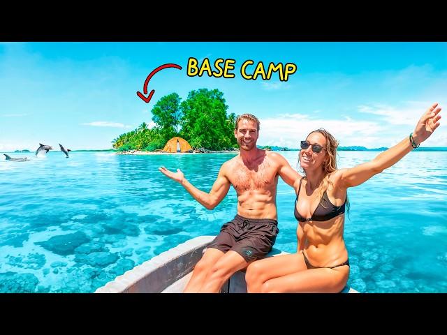 Camping & Exploring Remote Tropical Islands️(The Last Paradise?)