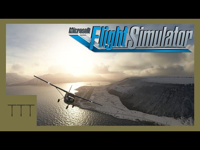 Spitsbergen-Norway Mainland BUSH TRIP! [Leg 1] Microsoft Flight Simulator!