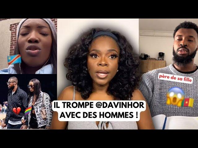 DAVINHOR SE FAIT TROMPER PAR LE PÈRE DE SA FILLE AVEC DES HOMMES  ELLE DIT TOUT ‼️