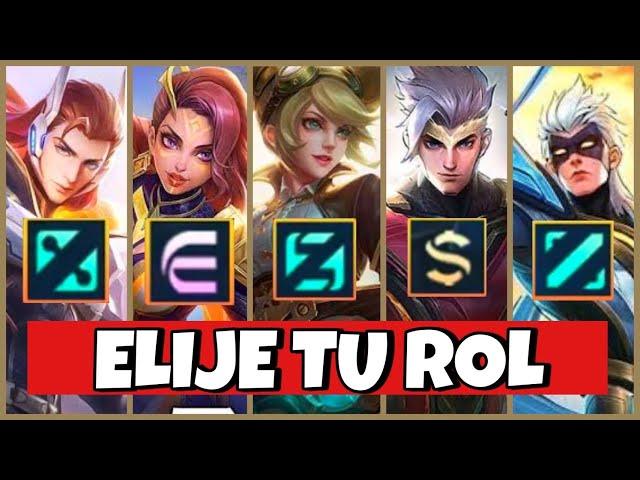 COMO ELEGIR TU ROL!! Aprende el Rol Indicado Para ti | Mobile Legends: Bang Bang