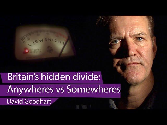 David Goodhart: Are you an 'Anywhere' or a 'Somewhere'? - Viewsnight