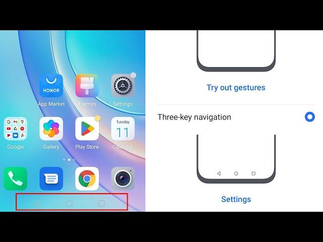 All Huawei & Honor Back Button Not Showing / Navigation Buttons Not Showing fix (4K