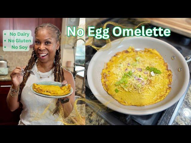 My No Egg Omelette | No Dairy | No Gluten | No Soy | Low in Calories | Good Source of Protein  Fiber