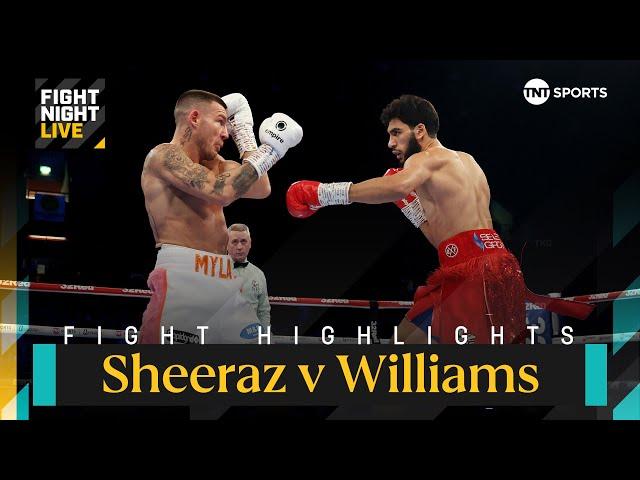 A STAR IS BORN!  | Hamzah Sheeraz vs Liam Williams | Boxing Fight Highlights | #FightNight