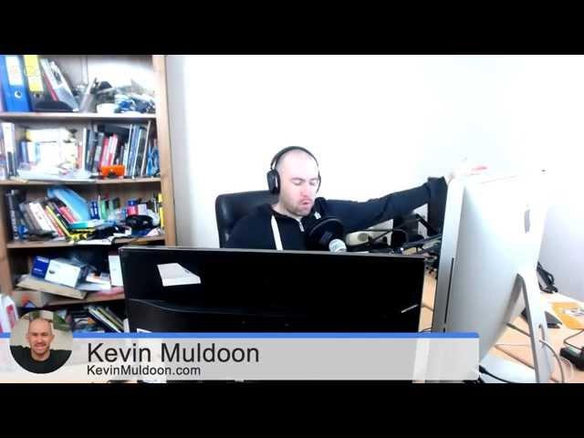 Kevin Muldoon Live Hangout - 19 May 2015
