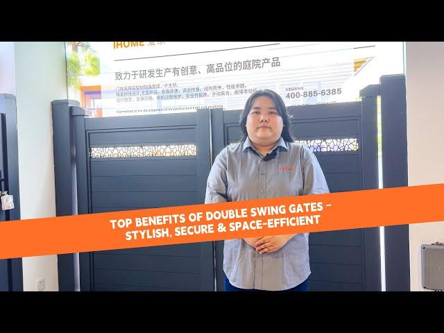 TOP BENEFITS OF DOUBLE SWING GATES-STYLISH, SECURE & SPACE-EFFICIENT